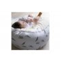 BABYJEM Fotelja stolica fluffy - botanic - slika 2