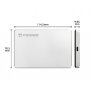 TRANSCEND 2TB Slim form factor TS2TSJ25C3S - slika 3