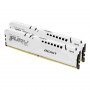 KINGSTON DIMM DDR5 32GB 2x16GB kit 6.000MHz FURY Beast White XMP KF560C40BWK2-32 - slika 1