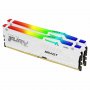 KINGSTON DIMM DDR5 64GB 2x32kit 5.600MHz FURY Beast White RGB XMP KF556C40BWAK2-64 - slika 1