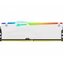 KINGSTON DIMM DDR5, 16GB, 5.600MHz, FURY Beast White RGB XMP (KF556C40BWA-16) - slika 2