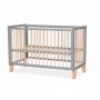 KINDERKRAFT Krevetac LUNKY WOODEN GREY - slika 1