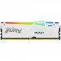 KINGSTON DDR5 64GB FURY Beast White RGB XMP 2x32GB 6000MHz KF560C40BWAK2-64 - slika 2
