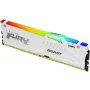 KINGSTON DIMM DDR5, 32GB, 6.000MHz, FURY Beast White RGB XMP (KF560C40BWA-32) - slika 1