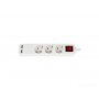 HAUS Produžni kabal 3/3m USB 77900313 - slika 1