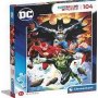CLEMENTONI Puzzle 104 DC COMICS - slika 1