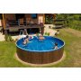 MOUNTFIELD Porodični bazen ratan 360x120cm Azuro Wood - slika 3