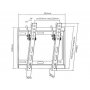 NET LED Nosač TV nagibni 14-32'' XT05SS - slika 2