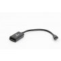 E-GREEN Adapter USB 3.1 tip C (M) - Display Port (F) crni - slika 1