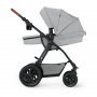 KINDERKRAFT Dečija kolica XMOOV 3U1 Light Grey (KSXMOV00LGR3000) - slika 4