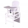 DREWEX Drvena hranilica animals, white (A066677) - slika 1