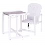 DREWEX Drvena hranilica animals, white (A066677) - slika 3
