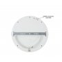 BBLINK Led plafonjera X09-200-15W 3000/4000/6500K IP65 BELA - slika 2