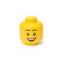 LEGO Glava za odlaganje (mala): Srećni dečak - slika 2