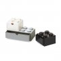 LEGO Stone fioke set (3 kom): Crna, bela, siva - slika 1