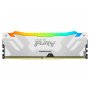 KINGSTON DIMM DDR5, 16GB, 7.200MHz, FURY Renegade RGB White (KF572C38RWA-16) - slika 2