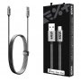 NEXT ONE USB-A to Lightning Metallic Cable 1m - Space Gray - slika 3