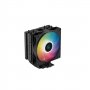 DEEPCOOL AG400 BK ARGB crni kuler za procesor - slika 1