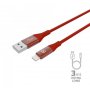 CELLY LIGHTNING kabl u crvenoj boji 3m - slika 1