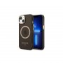 Guess Futrola za iPhone 13 Pro Black Gold Outline Translucent MagSafe - slika 2