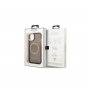 Guess Futrola za iPhone 13 Pro Black Gold Outline Translucent MagSafe - slika 4