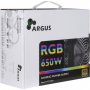 INTER TECH Napajanje PSU Argus RGB-650CM II, 650W 80+Gold/crna - slika 2