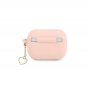 Guess Futrola za AirPods Pro Pink Silicone Heart Charm - slika 2