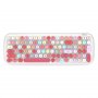 MOFII BT WL RETRO tastatura (Pink/Bela) - slika 1