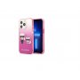 KARL LAGERFELD Futrola za iPhone 13 Pro Pink Karl & Choupette Head Gradient - slika 2