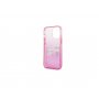 KARL LAGERFELD Futrola za iPhone 13 Pro Pink Karl & Choupette Head Gradient - slika 3