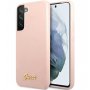 SAMSUNG Futrola za Samsung S23 Pink Script Metal Logo - slika 1