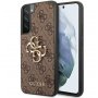 Guess Futrola za Samsung S23 Brown 4G Big Metal Logo - slika 1