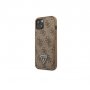 Guess Futrola za iPhone 13 Pro Max Brown Triangle Logo Cardslot - slika 1