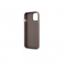 Guess Futrola za iPhone 13 Mini Brown Triangle Logo Cardslot - slika 3