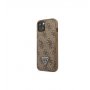 Guess Futrola za iPhone 13 Mini Brown Triangle Logo Cardslot - slika 1