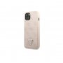Guess Futrola za iPhone 13 Mini Pink Triangle Logo Cardslot - slika 1