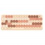 GEZZER Retro Honey Comb SK-674BTWMT US Bežična tastatura - slika 1
