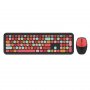 MOFII Retro SMK-666395AGRDBK US Bežična tastatura i miš - slika 1