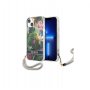 Guess Futrola za iPhone 13 Mini Blue Flower Cord - slika 2