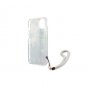 Guess Futrola za iPhone 13 Blue Flower Cord - slika 3