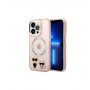 KARL LAGERFELD Futrola za iPhone 14 Pro Pink MagSafe IML Ring + K&C Logo - slika 2