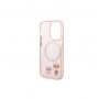 KARL LAGERFELD Futrola za iPhone 14 Pro Pink MagSafe IML Ring + K&C Logo - slika 3