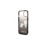 KARL LAGERFELD Futrola za iPhone 14 Black K & Choupette Centered Grad - slika 3