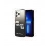 KARL LAGERFELD Futrola za iPhone 13 Pro Black Karl & Choupette Head Gradient - slika 2