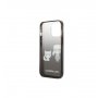 KARL LAGERFELD Futrola za iPhone 13 Pro Black Karl & Choupette Head Gradient - slika 3