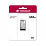 TRANSCEND 512GB M.2 2242 SSD PCIe Gen3x4 TS512GMTE400S - slika 1