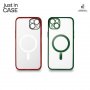 JUST IN CASE 2u1 Extra case MAG MIX paket ZELENO CRVENI za iPhone 14 Plus - slika 1