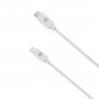 CELLY USB - Lightning -Type C kabl u beloj boji - slika 1