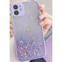 NONAME MCTK6-IPHONE 7/8/SE 2020 * Furtrola 3D Sparkling star silicone Purple - slika 1