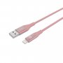 CELLY USB - LIGHTNING kabl u PINK boji - slika 1
